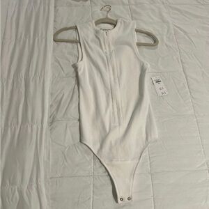 Abercrombie & Fitch zip tank bodysuit